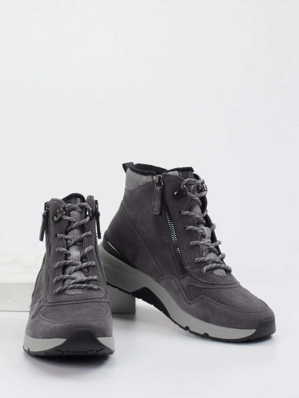 – Stiefelette aus Veloursleder-Gabor Comfort Online