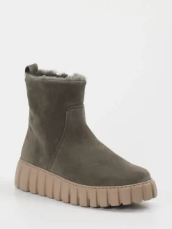 – Stiefeletten aus Veloursleder-Gabor Comfort Outlet