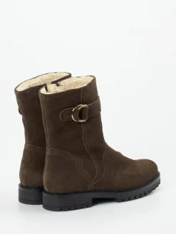 – Stiefeletten aus Veloursleder mokka-Gabor Comfort New