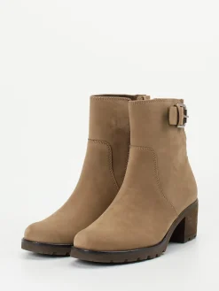 – Stiefeletten aus Nubukleder beige-Gabor Comfort Hot