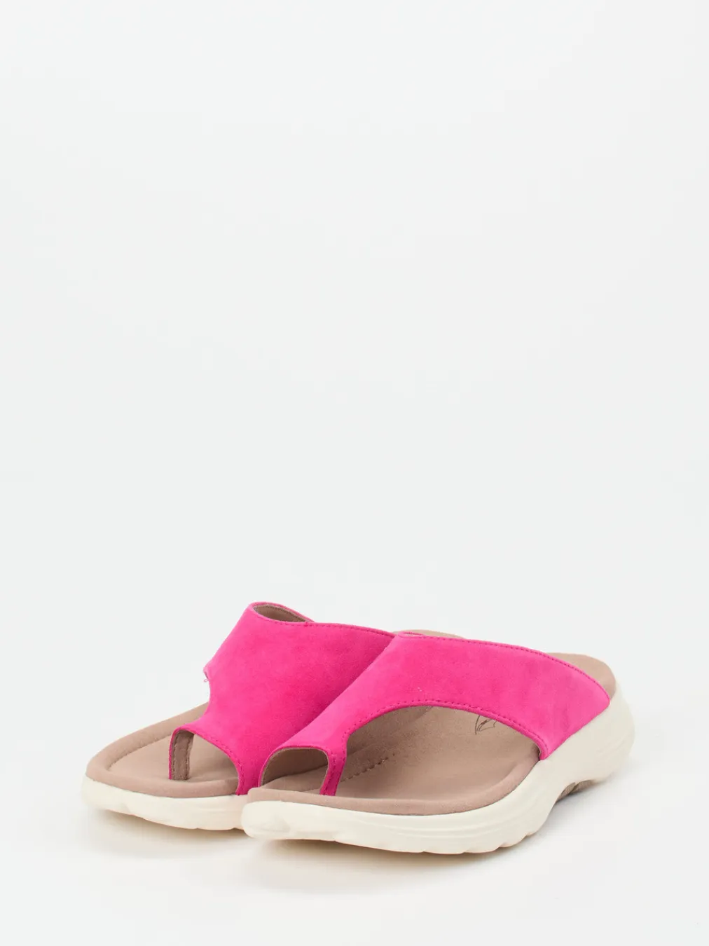 – Zehentrenner aus Veloursleder-Gabor Comfort Online