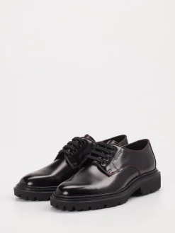 – Derby-Schnürschuh aus Hochglanzleder Bordeaux-Gant Online