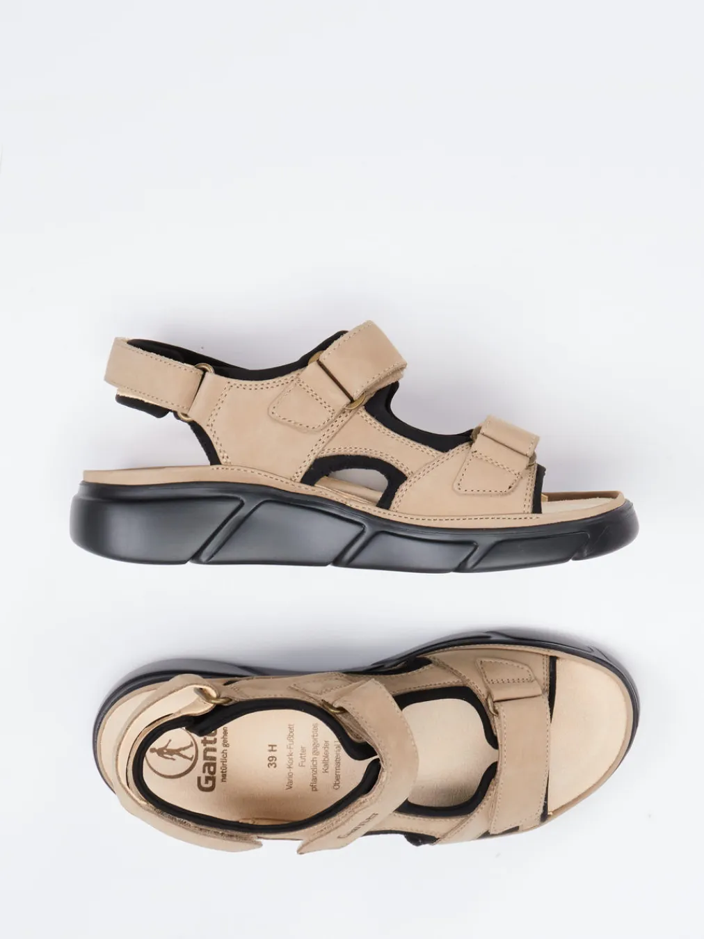 – Komfortsandale aus Nubukleder-Ganter Best