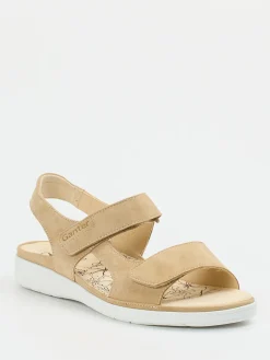 – Komfortsandale aus Veloursleder-Ganter Discount