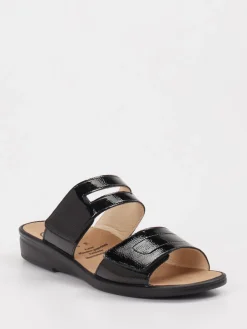 – Komfort-Sandale aus Lackleder-Ganter Clearance