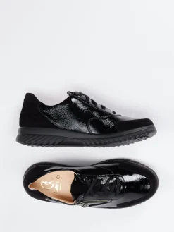 – Komfort-Sneaker aus Lackleder-Ganter Sale