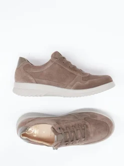 – Komfort-Sneaker aus Veloursleder-Ganter Outlet