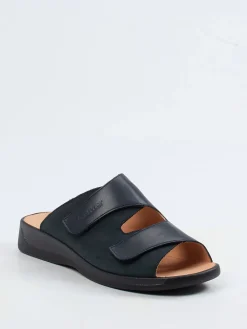 – Pantolette aus Kalbleder in Schwarz-Ganter Clearance