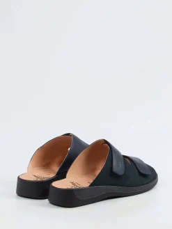 – Pantolette aus Kalbleder in Schwarz-Ganter Clearance