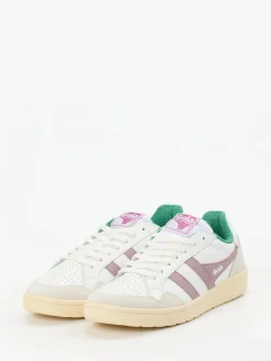 – Retro-Sneaker aus Leder in Off-White-Gola Online
