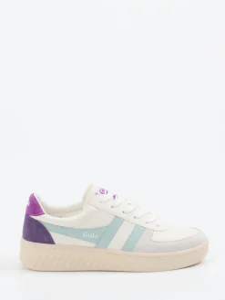 – Retro-Sneaker aus Leder in Color-Blocking-Gola New