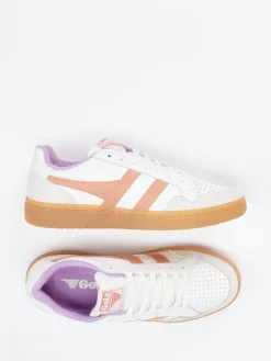 – Sneaker aus Leder in mit Pastell-Gola Online