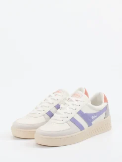 – Sneaker aus Leder mit Pastellakzenten-Gola New