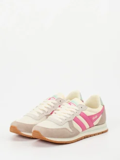 – Sneaker aus Veloursleder cremeweiß-Gola Outlet