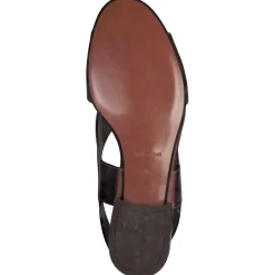 – Slingback-Sandale aus Kalbleder-Gritti Online