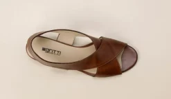 – Slingback-Sandale aus Kalbleder-Gritti Online