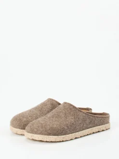 – Filzpantoffel aus Schurwolle taupe-Haflinger Outlet