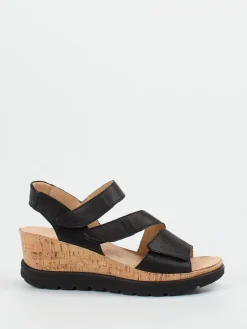 – Keilsandalette aus Kalbleder-Hartjes