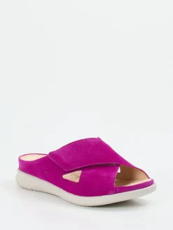 – Komfort-Pantolette aus Veloursleder-Hartjes Online