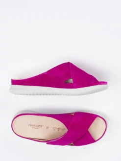 – Komfort-Pantolette aus Veloursleder-Hartjes Online