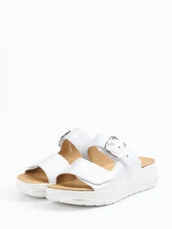 – Komfort-Pantolette aus Metallic-Leder-Hartjes Sale