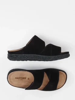 – Komfort-Pantolette aus Veloursleder-Hartjes Best