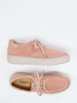 – Komfort-Schnürschuhe aus Veloursleder-Hartjes Clearance