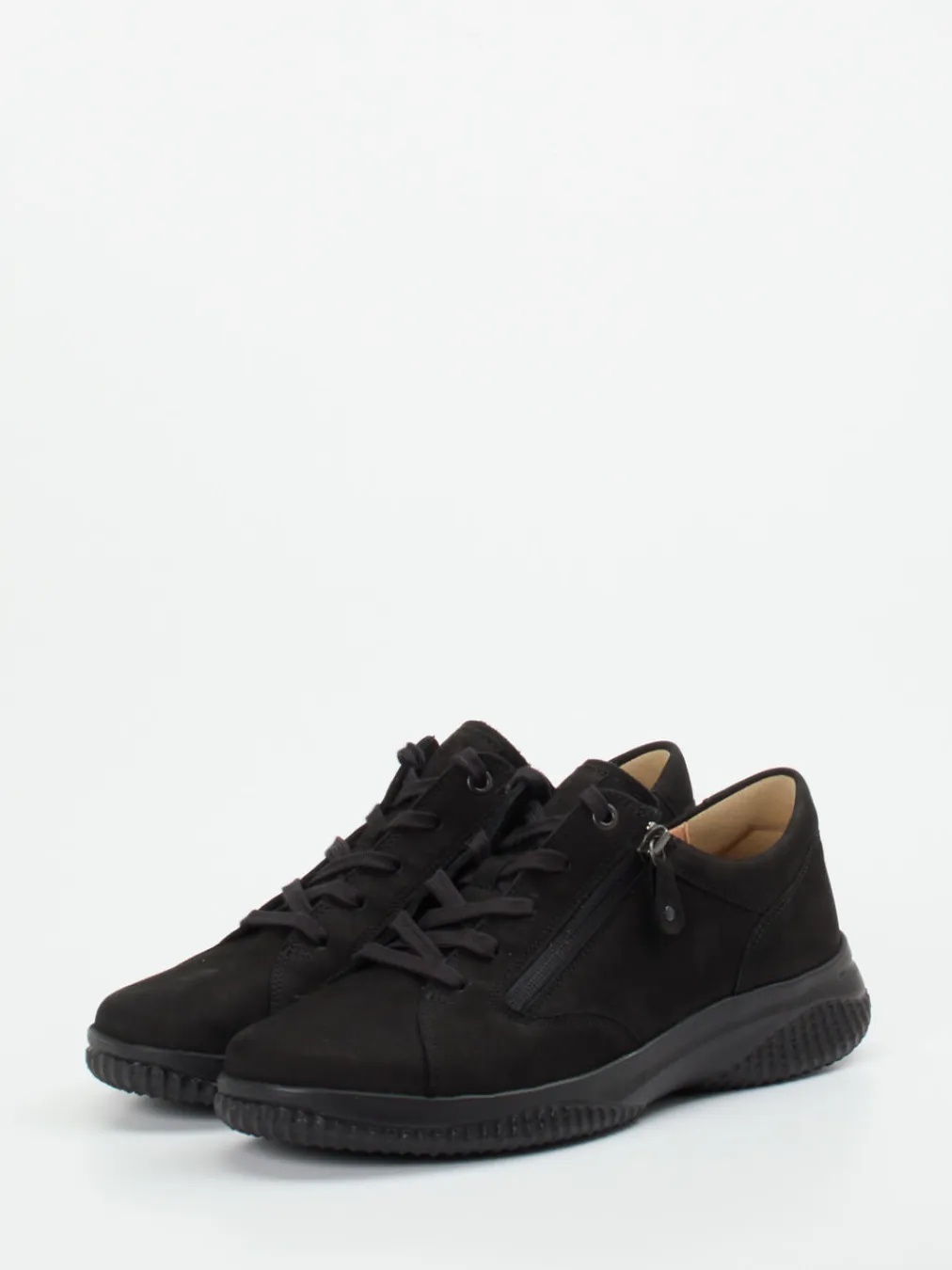 – Komfort-Sneaker aus Nubukleder-Hartjes Discount