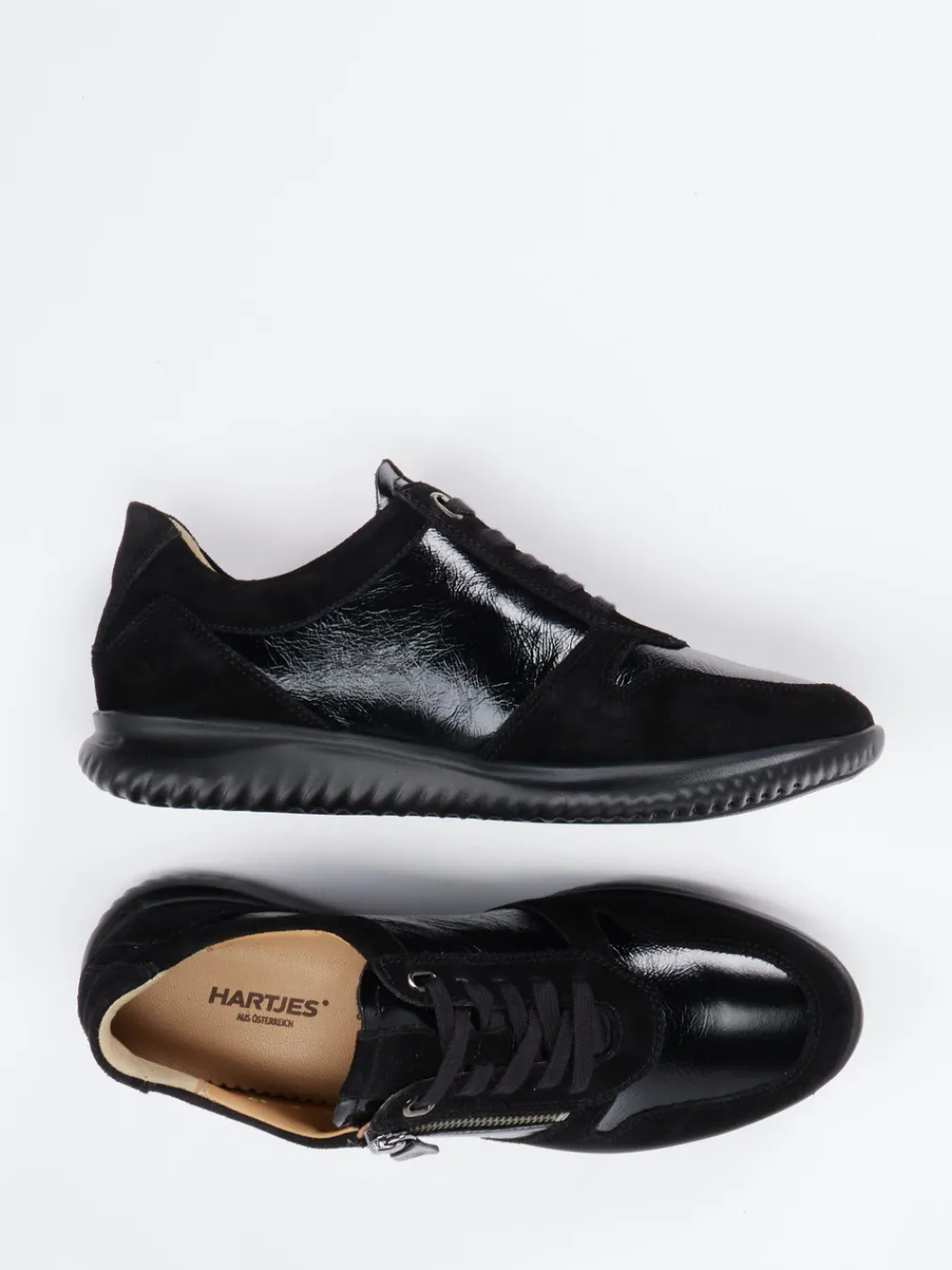 – Komfort-Sneaker aus Lackleder-Hartjes Outlet