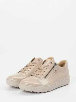 – Komfort-Sneaker aus Lackleder-Hartjes