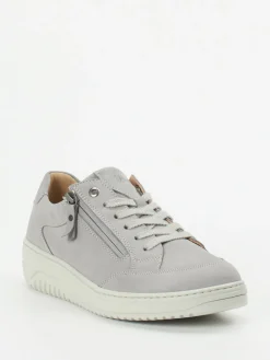 – Komfort-Sneaker aus Nubukleder hell-Hartjes Online