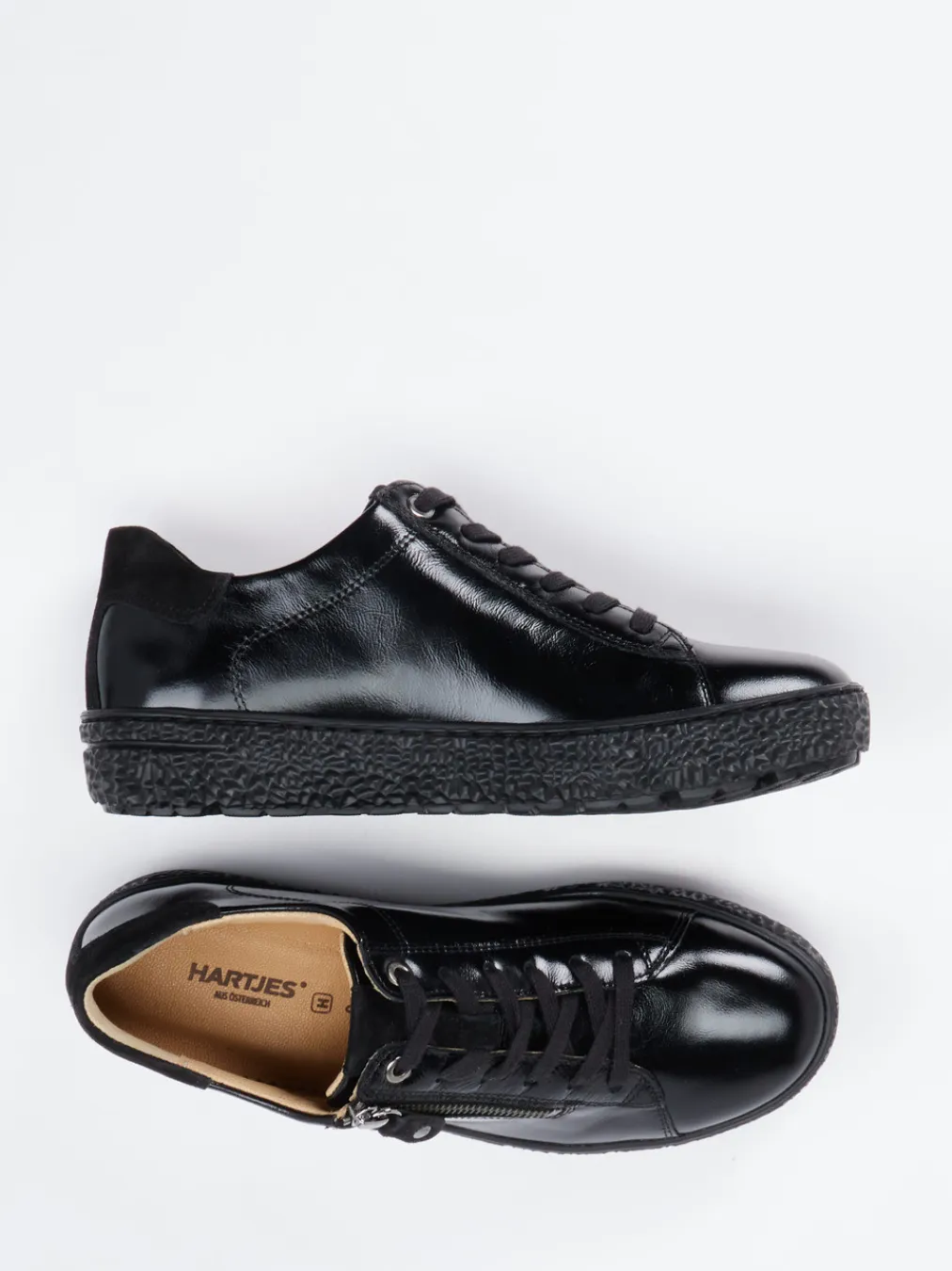 – Komfort-Sneaker aus Lackleder-Hartjes Outlet