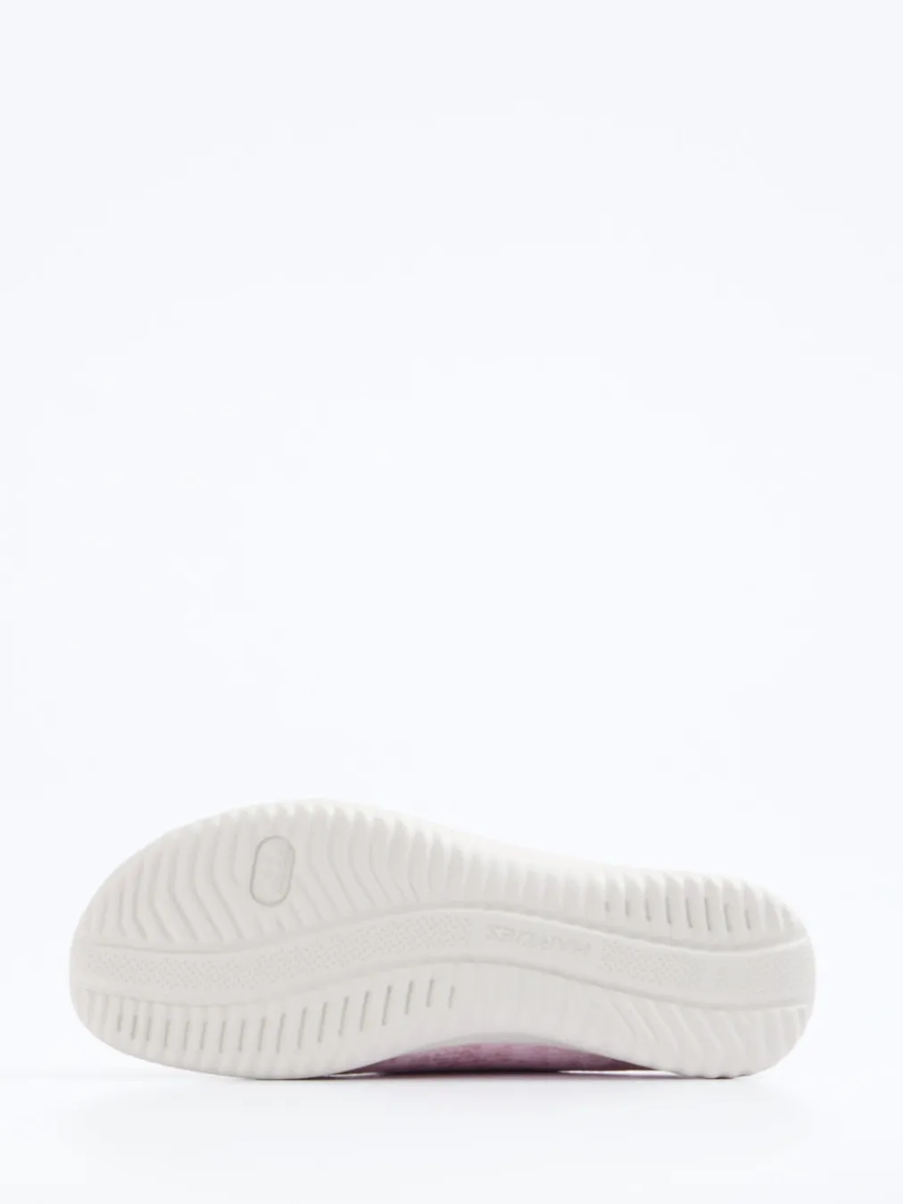 – Pantolette aus geprägtem Leder rosé-metallic-Hartjes