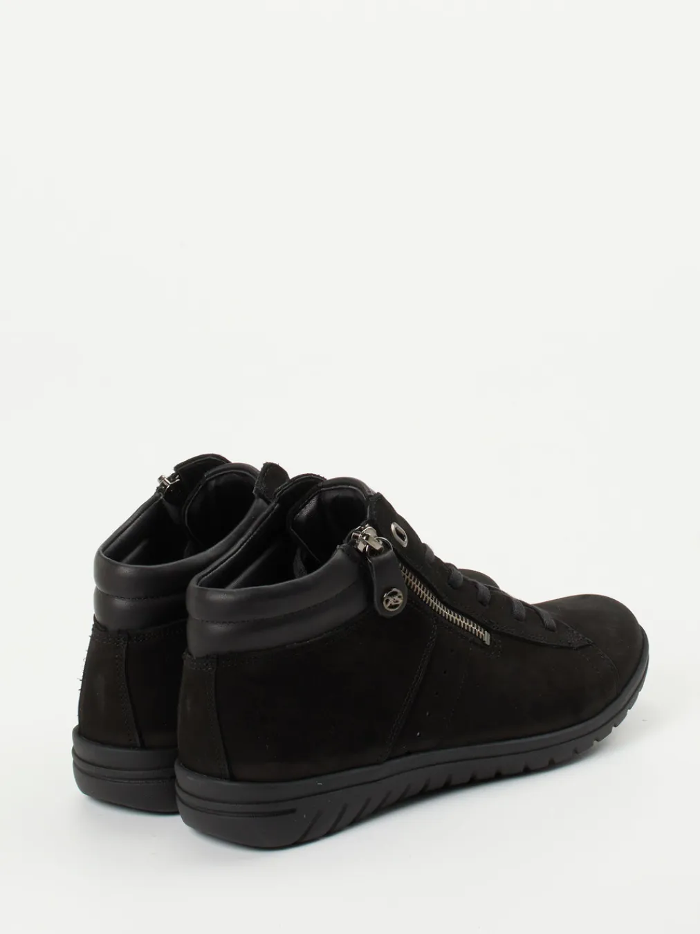 – Schnürstiefelette aus Nubukleder-Hartjes Sale