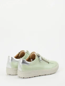 – Sneaker aus Glattleder in Pastell-Hartjes Sale