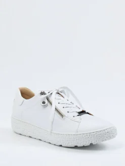 – Sneaker aus Kalbleder-Hartjes