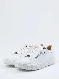 – Sneaker aus Kalbleder-Hartjes