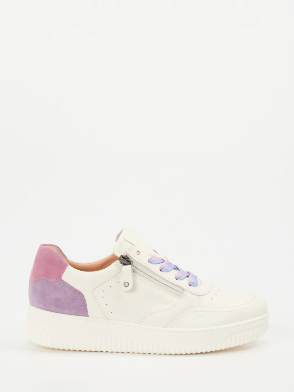 – Sneaker aus Kalbleder in Creme-Hartjes Clearance