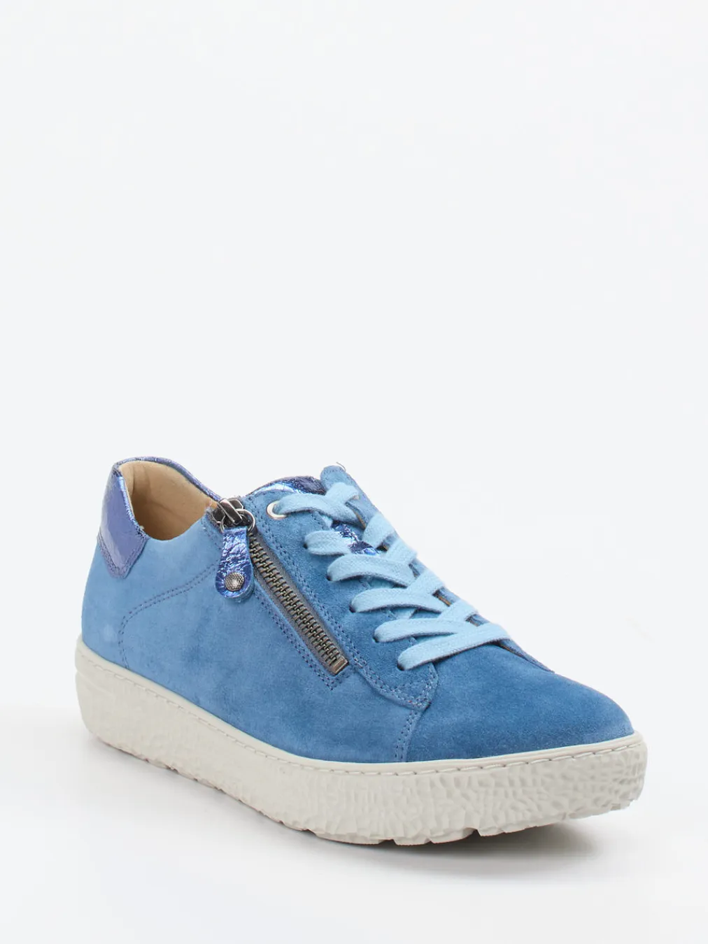 – Sneaker aus Veloursleder stahl-Hartjes Clearance