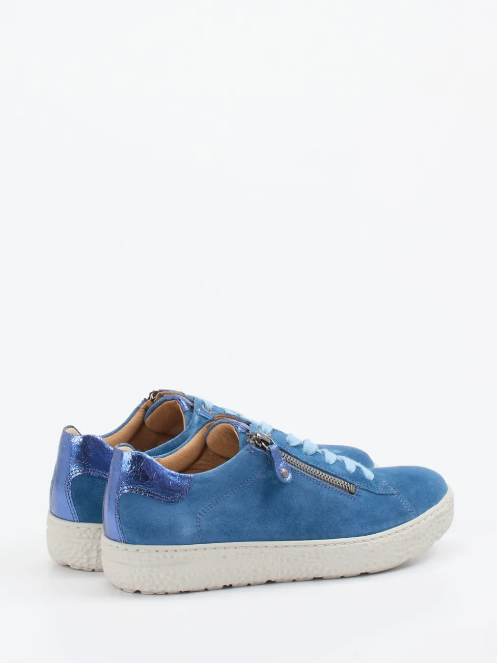 – Sneaker aus Veloursleder stahl-Hartjes Clearance