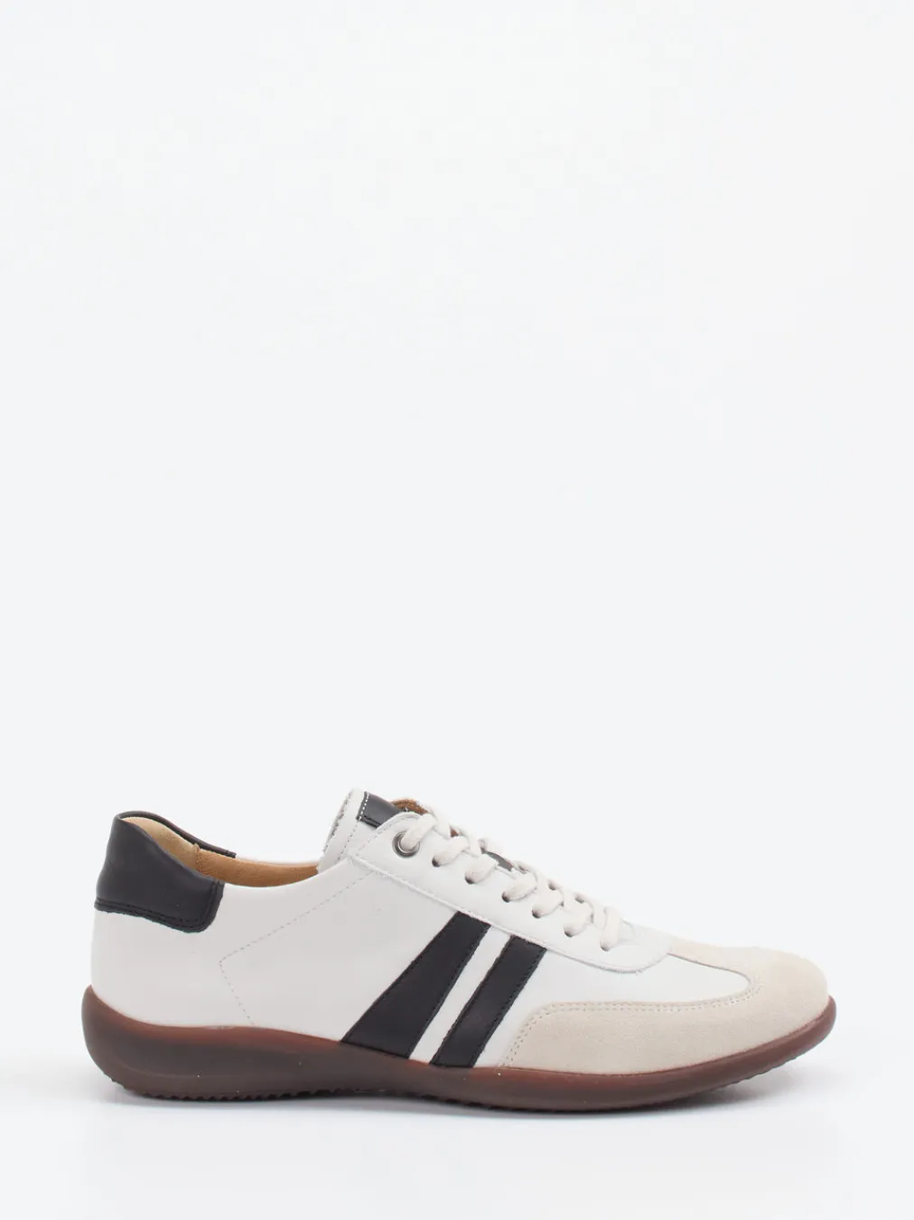 – Sneaker aus Velours- und Glattleder Offwhite-Hartjes Discount