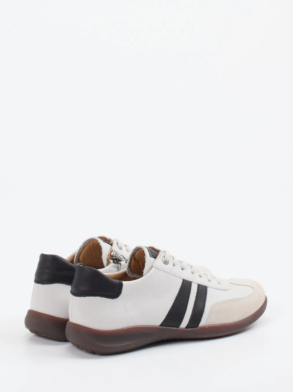 – Sneaker aus Velours- und Glattleder Offwhite-Hartjes Discount