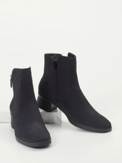 – Stiefeletten aus Nubukleder in Dunkel-Hartjes Outlet