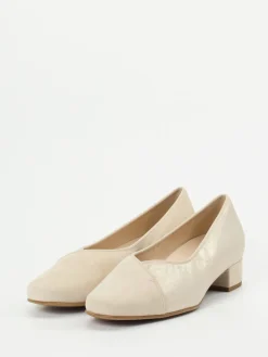 – Blockabsatz-Pumps aus Veloursleder-Hassia Clearance