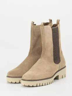 – Chelsea Boots aus Veloursleder braun-Hassia Discount