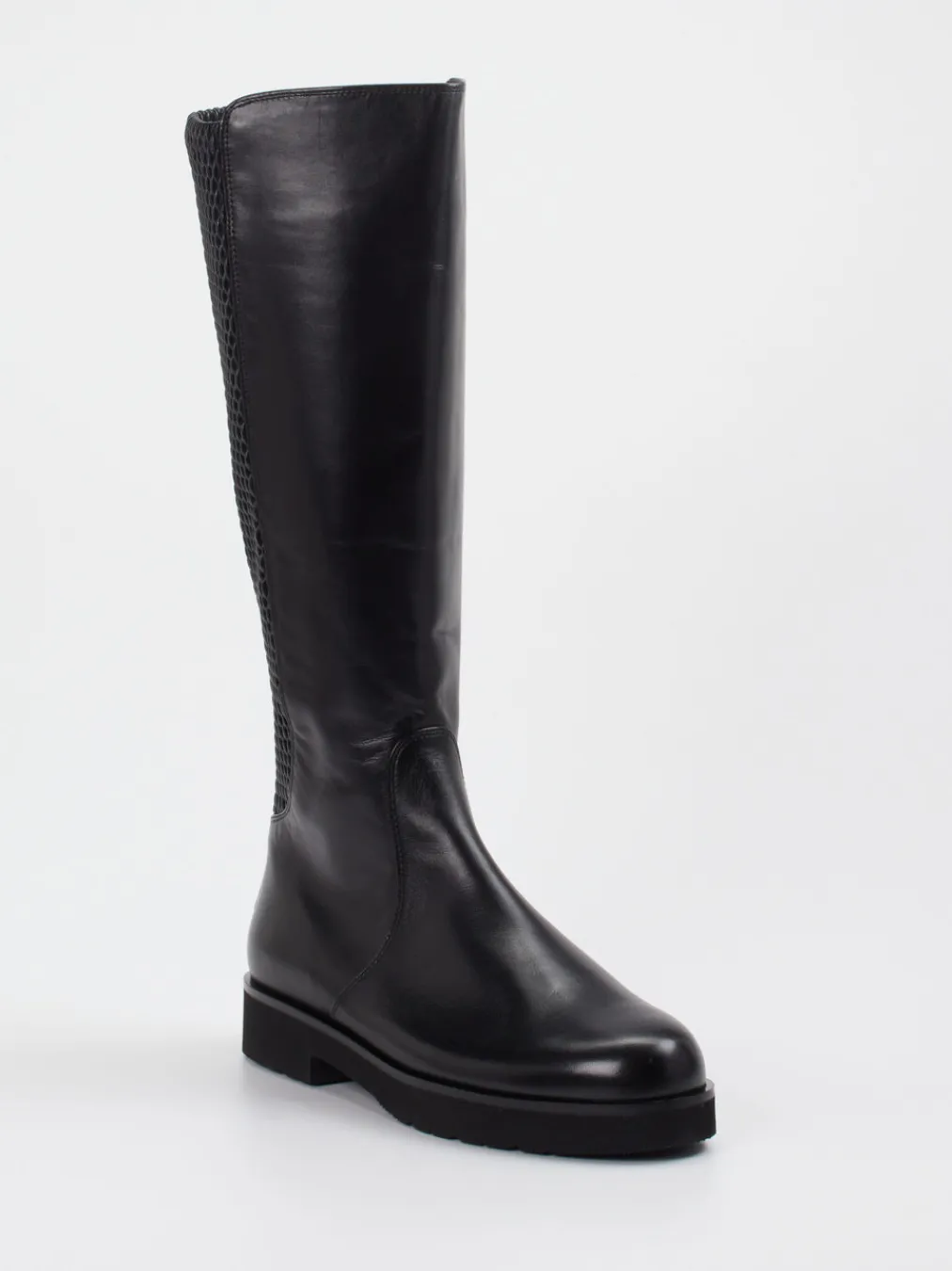 – Kniehohe Stiefel aus Kalbleder-Hassia New