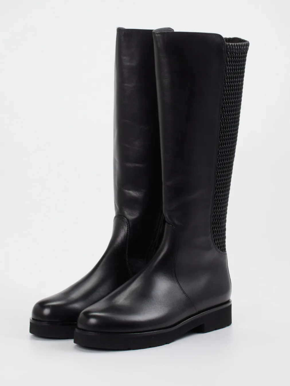 – Kniehohe Stiefel aus Kalbleder-Hassia New