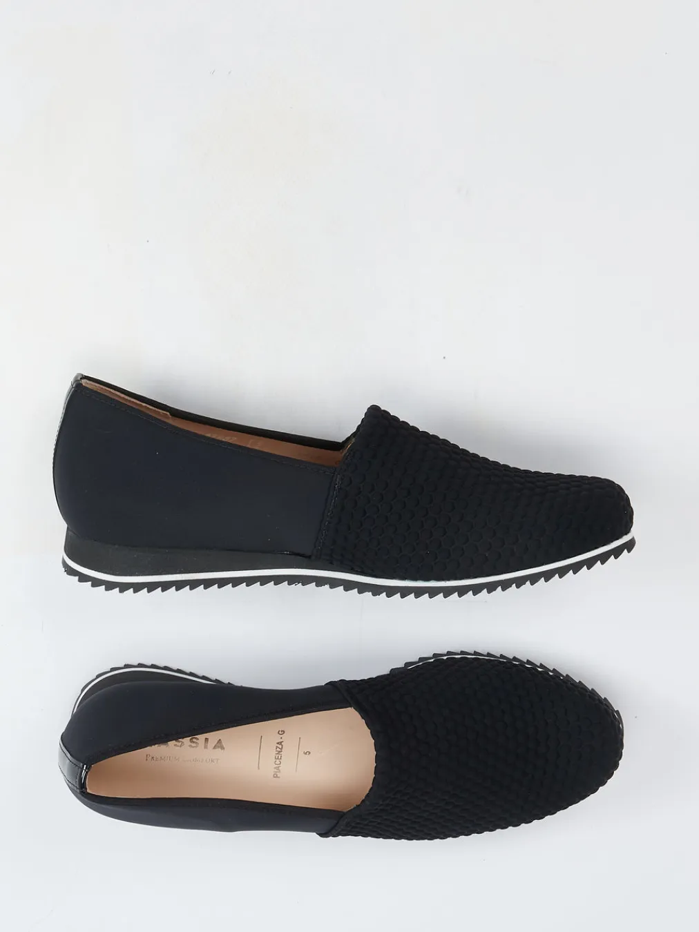 – Komfort-Slipper aus Textil in-Hassia New