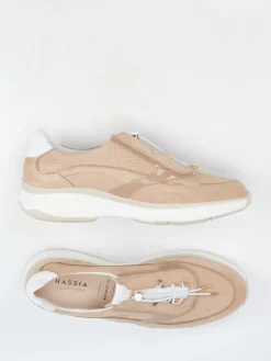 – Komfort-Sneaker aus Veloursleder-Hassia Clearance