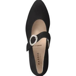 – Mary Jane Pumps aus Veloursleder-Hassia Outlet